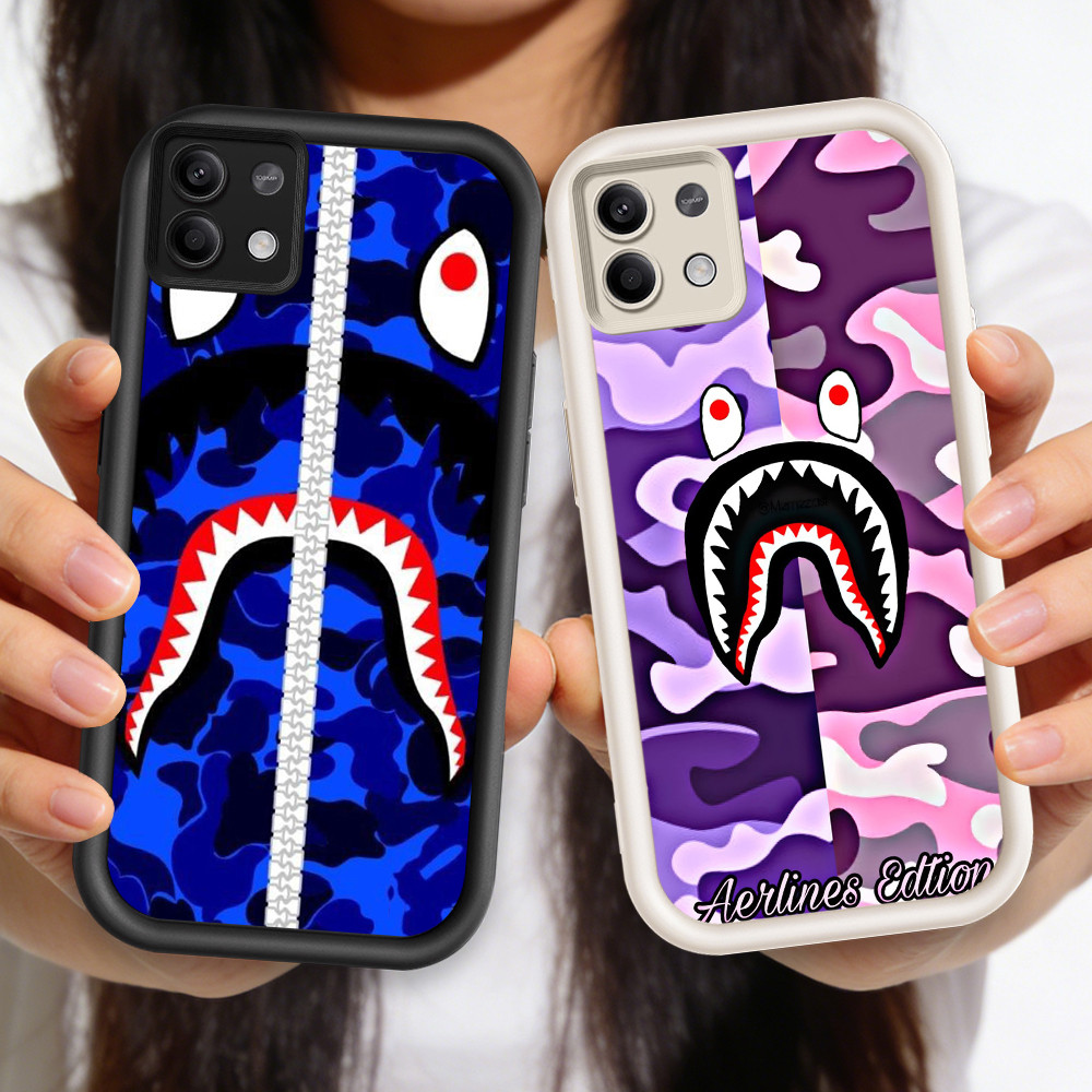 HP O-4 BAPE เคสโทรศัพท์ซิลิโคนสําหรับ Xiaomi Poco M4 X6 M6Pro M2 15T X6NEO X7 Pro 5G