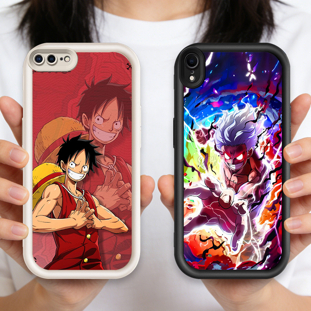 HP O-28 เคสโทรศัพท์ซิลิโคนลูฟี่สําหรับ iPhone XS 7 6 XR X 8 Max Plus