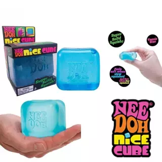 3PCS Schylling NeeDoh Nice Cube Squishy ช้า Rising ความเครียด Ball Fidget ของเล่นความเครียดบรรเทาความวิตกกังวล Sensory ของเล่นสําหรับเด็กและผู้ใหญ่