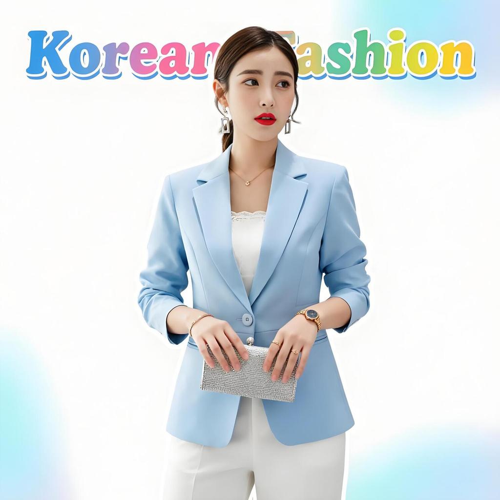 Business Jacket Daily Casual Spring/Autumn Style for Job Interview Seekers