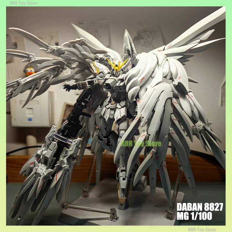 Daban 8827 1/100 Wing Zero EW Snow White Prelude กันดั้ม โมเดลกันพลา