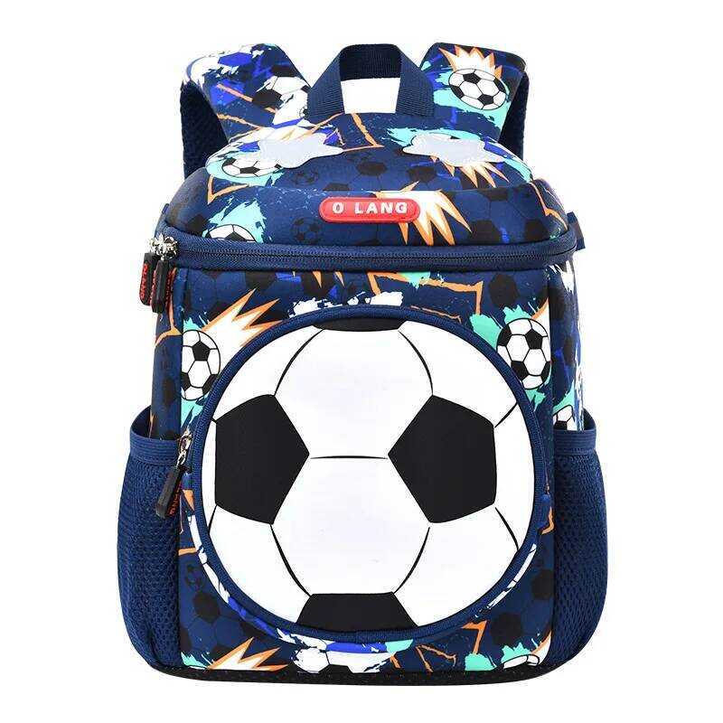 C 3D Football School S For Boys Kindergarten Children School Backpac Student Travel Kids Pack Mochi