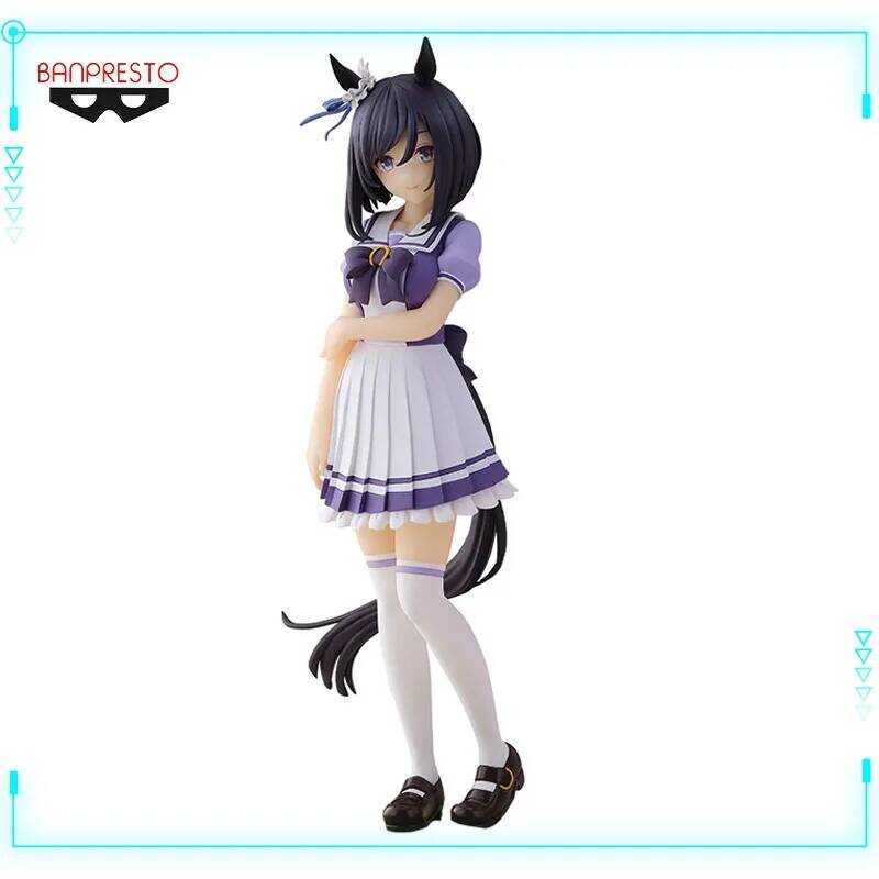 C Bandai Banpresto Original Genuine Umamusume: Pretty Derby Eishin Flash 17Cm Kawaii Anime Girl Mod