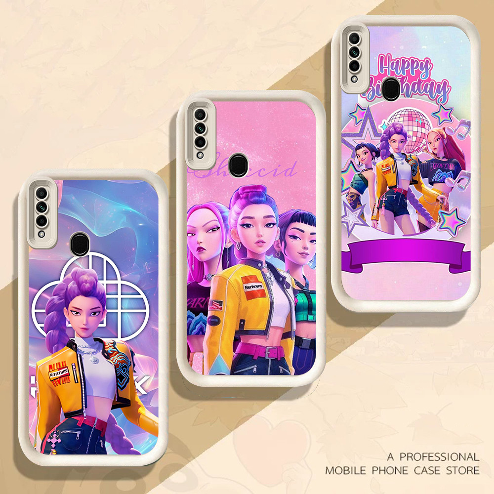 สําหรับซิลิโคนสีดํา OPPO RENO A39 A83 A37 K9X 13F F5 F11 F21S Pro 5G FB-19 KPop Demon Hunters