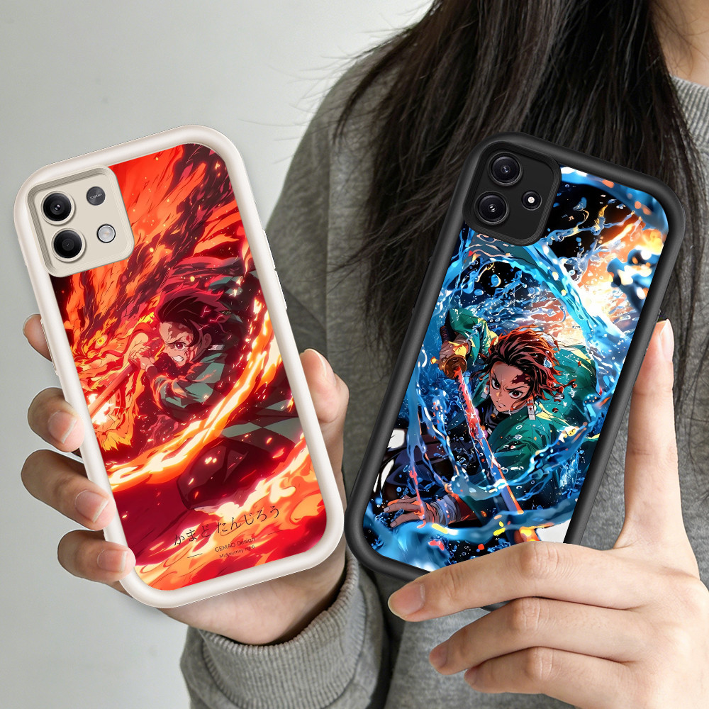 HP O-14 Demon Slayer เคสโทรศัพท์ซิลิโคนสําหรับ Xiaomi Redmi หมายเหตุ 14 13 13X 12 Pro 5G