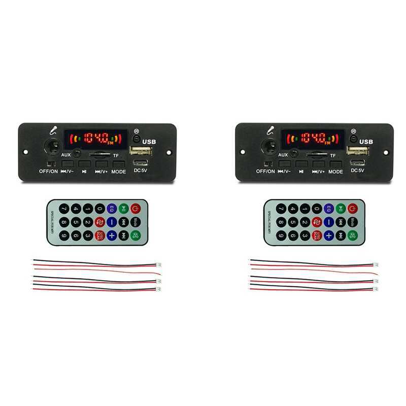 C [Pia Store] Selected2x Bluetooth-Compatible Audio Decoder Board Amplifier Jq-D12bt-A 2X5w Music P