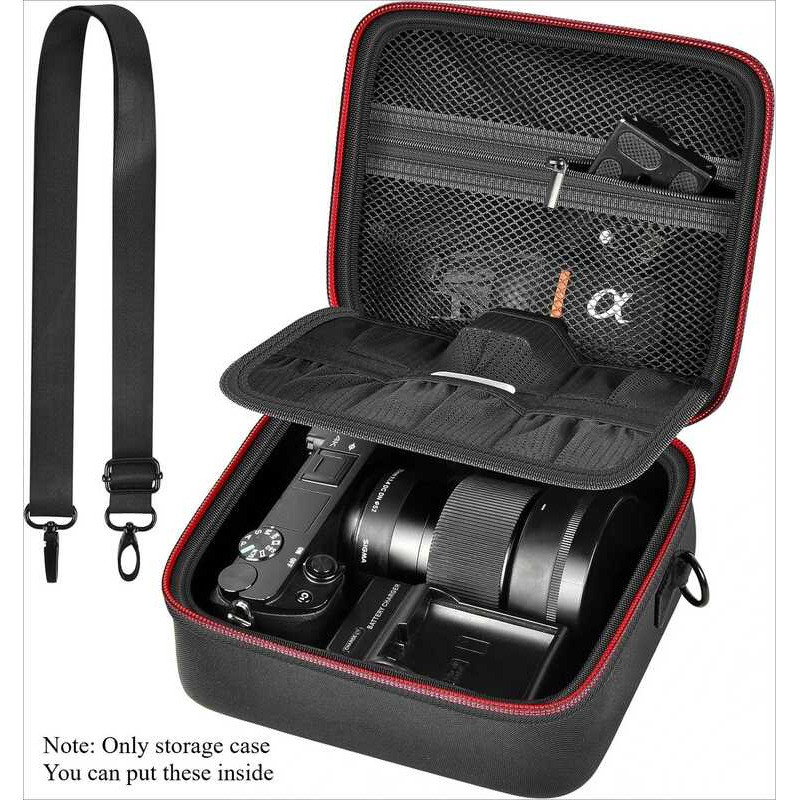 C Camera Storage Case For Sony Alpha Zv-E10 Alpha A6400/ A6700/ A6100/ A6000/ A6600/ A6500 Mirrorle