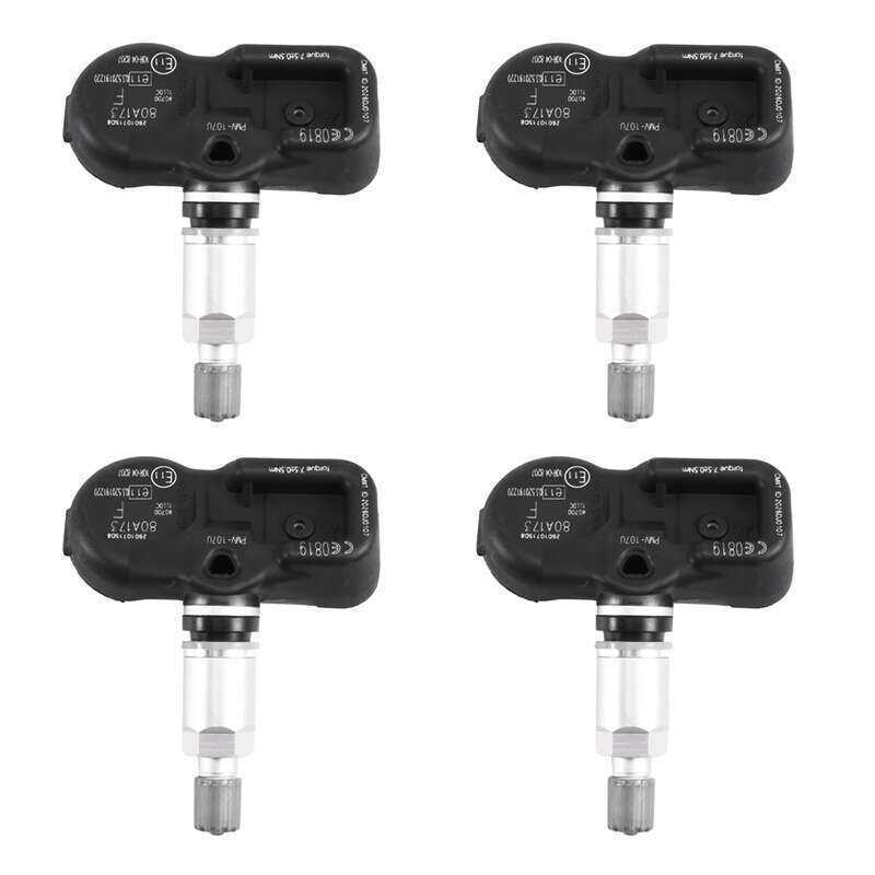 ล่าสุด modelTPMS ความดันยาง Monitor Sensor 4PCS 40700-1LL0C สําหรับ M35H M30D PATROL MICRA 433MHZ PM