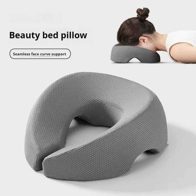 C Face Down Pillow Ergonomics Lying Down Pillow Breathable Head Rest Port Pillows Face Rest For Sle
