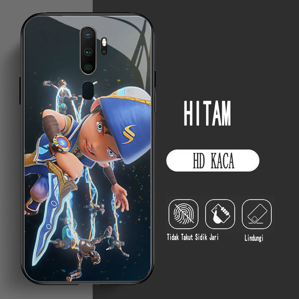 Y-9 Boboiboy HD Glass Casing สําหรับ OPPO Reno 2F A5 F11 12F 2Z F17 A9 2020 Pro Case