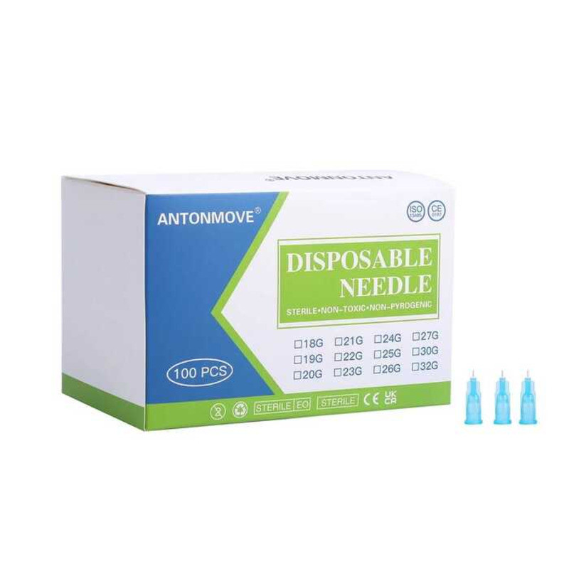 C 16G18g1g20g 21G 22G 23G 24G25g 26G27g2g30g31g32g33g34g Needle Individually Packaged Steel Tip Nee