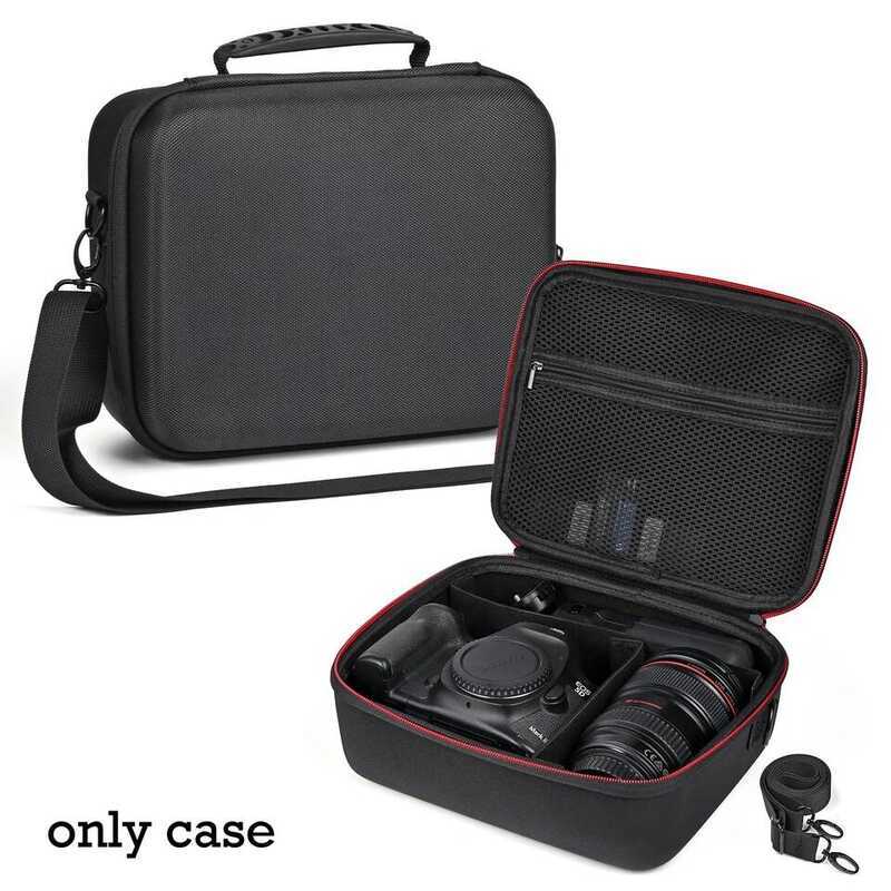 C Camera Case For Canon EOS Rebel T7/T100/T6/R50/R100/R5/R7/R8/R6 Mark Ii/Sl3 DSLR Camera Box,Trave