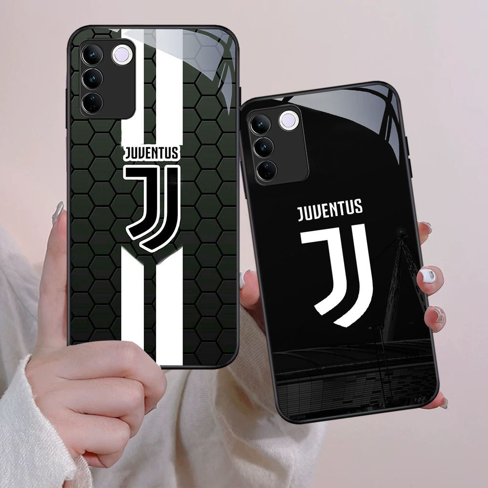 FB-17 J-Juventus Club HD Glass Case สําหรับ VIVO Y29 Y03 V5 Y81 Y81i Y81S Y67 V50 Lite