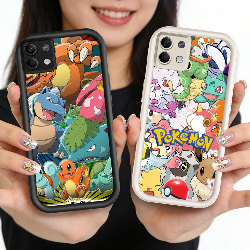 HP O-35 Pokemon ซิลิโคนเคสโทรศัพท์สําหรับ Xiaomi Poco M4 X6 M6Pro M2 15T X6NEO X7 Pro 5G