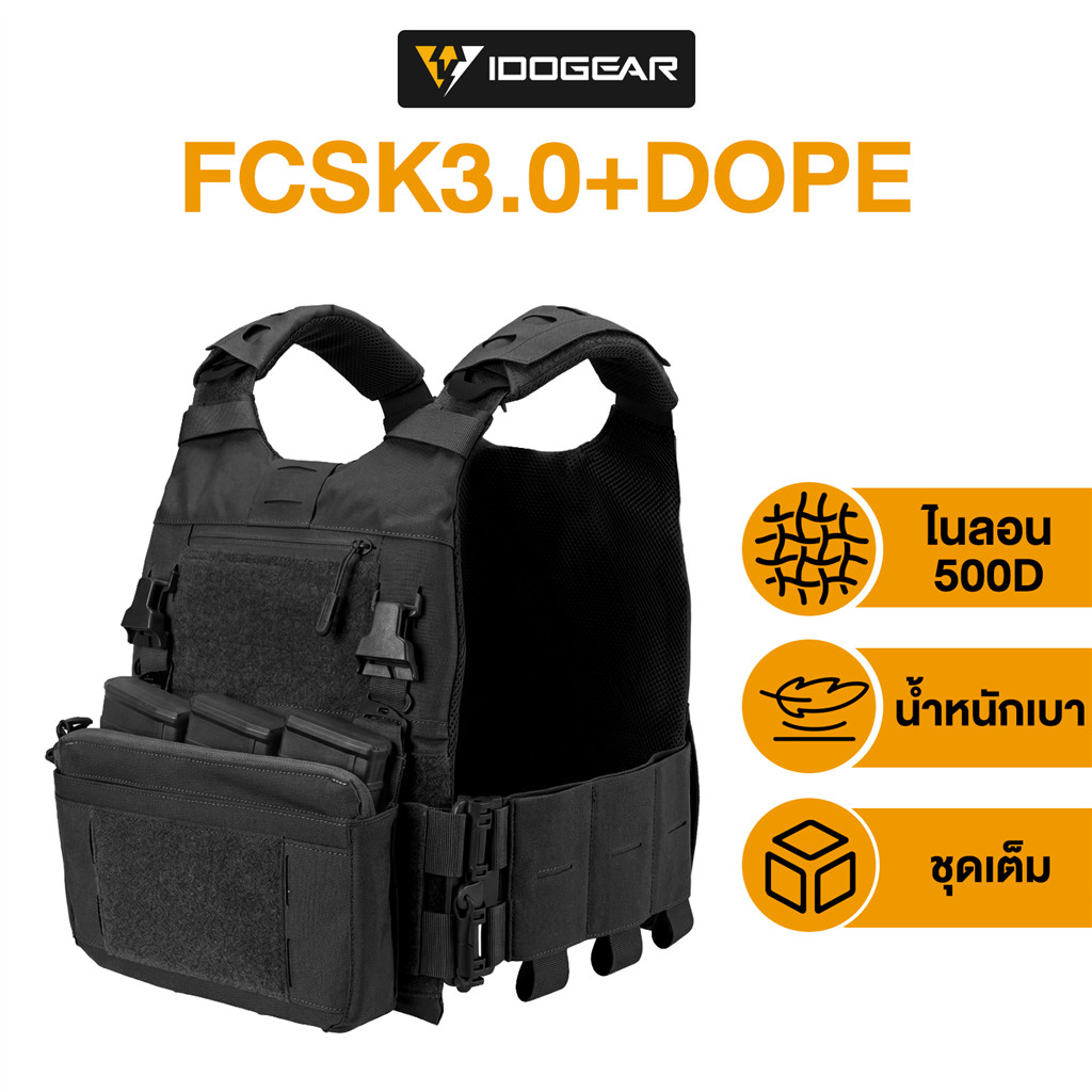 IDOGEAR Tactical FCSK3.0 ชุดผู้ให้บริการจาน DOPE Set Quick Release FERRO 3320