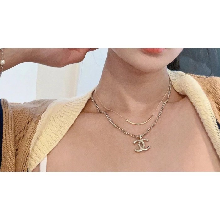 สร้อยคอ Echo Made Half Gold Half Diamond cc