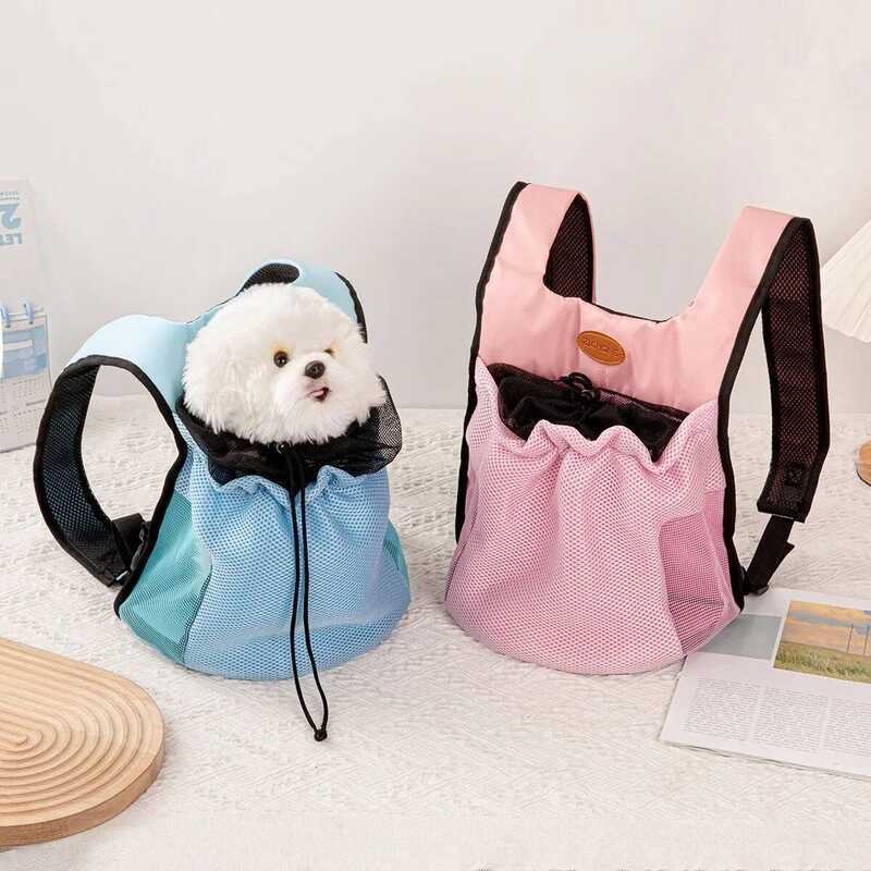 C Pet Outdoor Portable Backpack Dog Chest Folding Cat Small Dog Outdoor Travel Dog Backpack