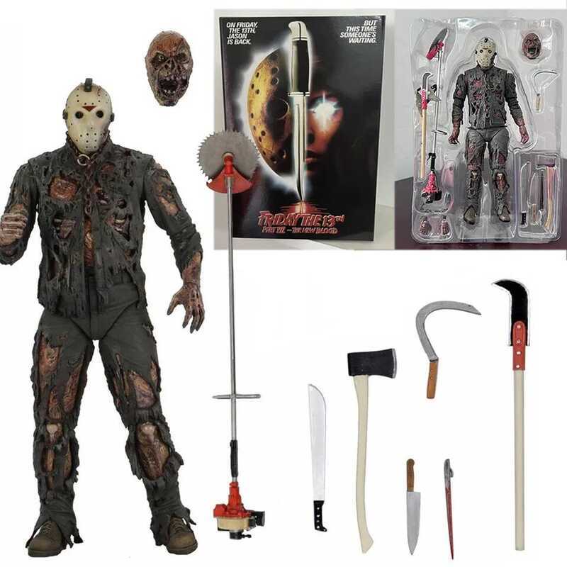 C NECA Friday Jason The 13Th Figure New Blood Jason Voorhees Action Figure Part VII Horror Hallowee