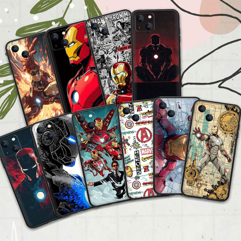 TPU ซิลิโคนเคสโทรศัพท์ 4H54 Marvel Iron Man Cool Huawei Y6P Y7A Y8P Y9A Y7 2019 Y7 Prime 2018