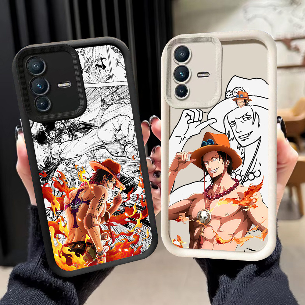 N-37 One Piece Ace Soft Casing สําหรับ VIVO Y75 Y200 V23 V50 Lite V23E 5G