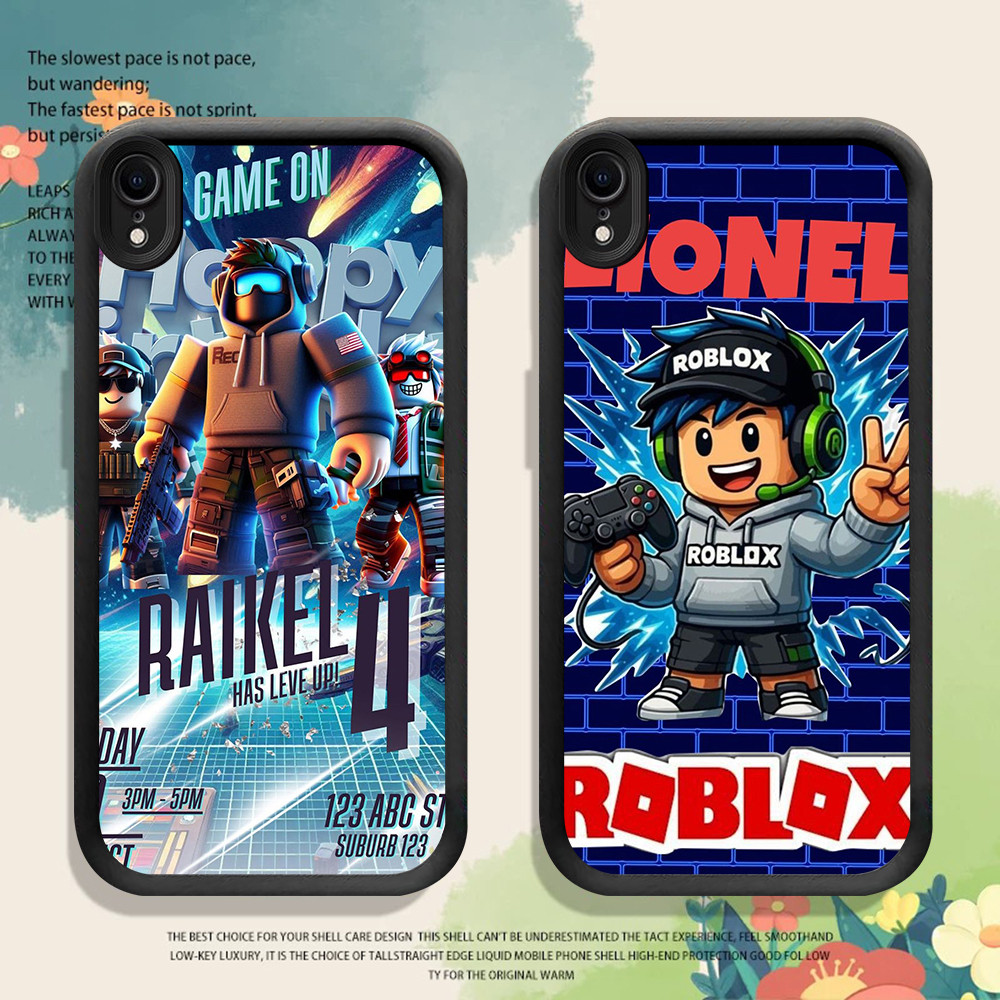 SOFTCASE Casing สําหรับ iPhone 7 8 6 XR X Plus FB-41 Roblox Game 2026