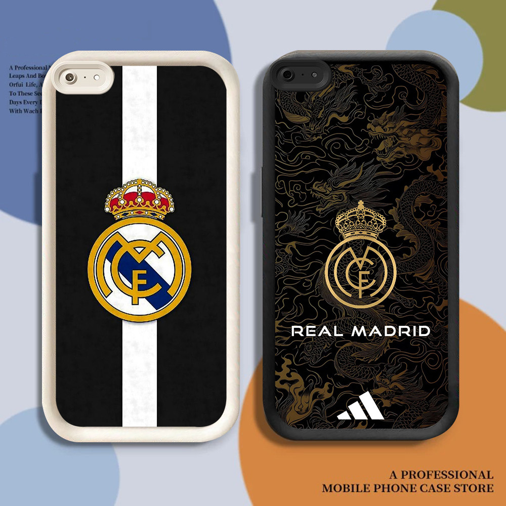 เคสซิลิโคนปลอกสําหรับRealme Note 12 8 C65 C63 7I 60 Plus Pro 5G FB-36 Real Madrid Clubฟุตบอล