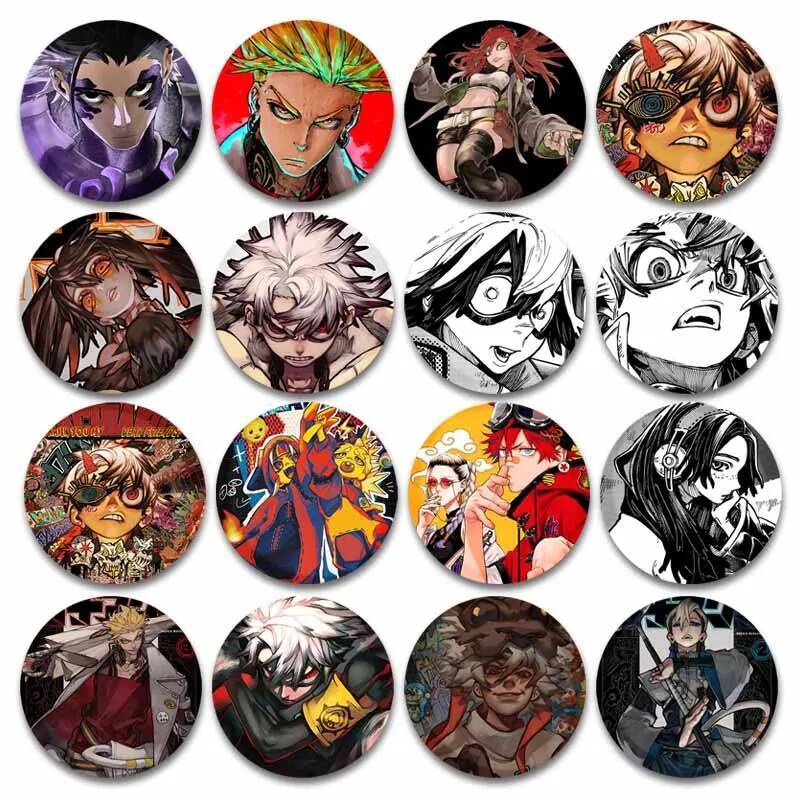 ญี่ปุ่นอะนิเมะมังงะ Gacha Kuta เคลือบ Pins & Badge สำหรับกระเป๋าเป้และเสื้อผ้า