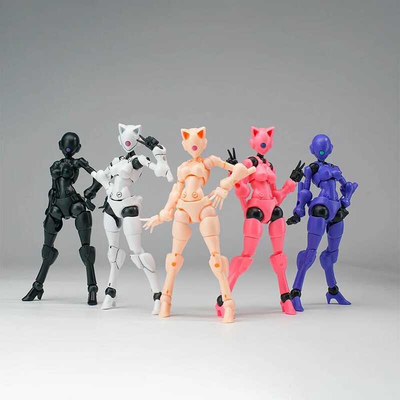 C In Stock Sheik Mainland 3Min Project A 3.75Inch Swift Female Mutant Er Movable Humanoid Strong At