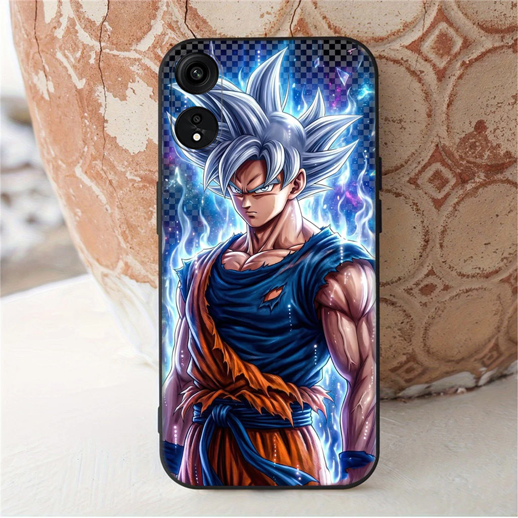เคสการ์ตูนสีดำ สำหรับ OPPO A1 A98 F23 A3S A5 A3X A3 Pro A9 A5S A7 A8 A31 A12 12S A12E A15 A15S A16 A16S A7K thumbnail 9