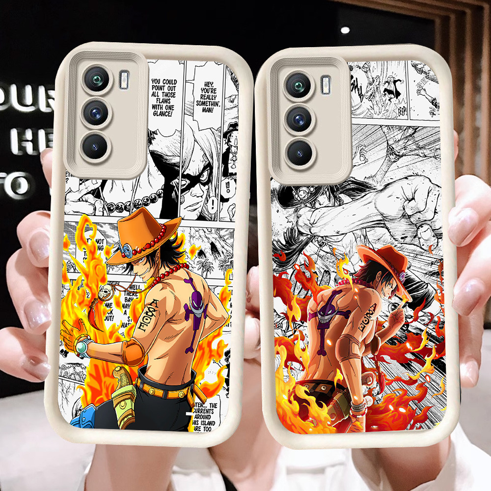 N-37 One Piece Ace Soft Casing สําหรับ Realme 14X 7i C75 C71 C73 C2s C2 C17 C85 Pro