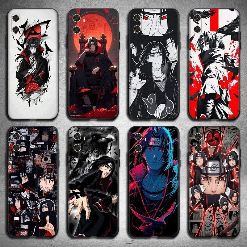 สําหรับ Huawei Nova 2i 2 Lite 3 3i 4E 5i 5T 7 10 SE 8i Y61 เคสโทรศัพท์ TPU นุ่มฝาครอบป้องกัน Naruto Itachi Uchiha การ์ตูน