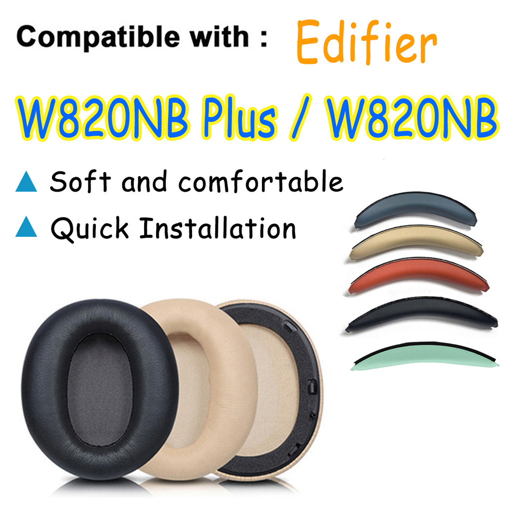 สําหรับ Edifier W820NB Plus/W820NB เปลี่ยนแผ่นรองหูฟังแบบคาดศีรษะ