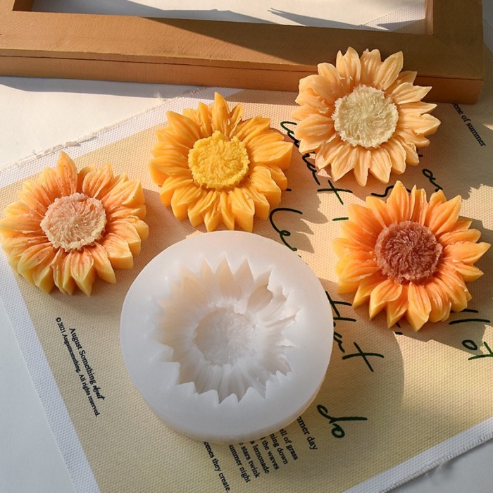 🌟 ลดร้อนแรง! แม่พิมพ์ซิลิโคนรูปดอกทานตะวัน Wheatfield DIY ทำเค้ก/ช็อคโกแลต/เทียนหอม พร้อมส่ง เกรดอาหารใช้กับอาหารได้ ขึ้นรูปสวย ลอกง่าย ไม่ติด