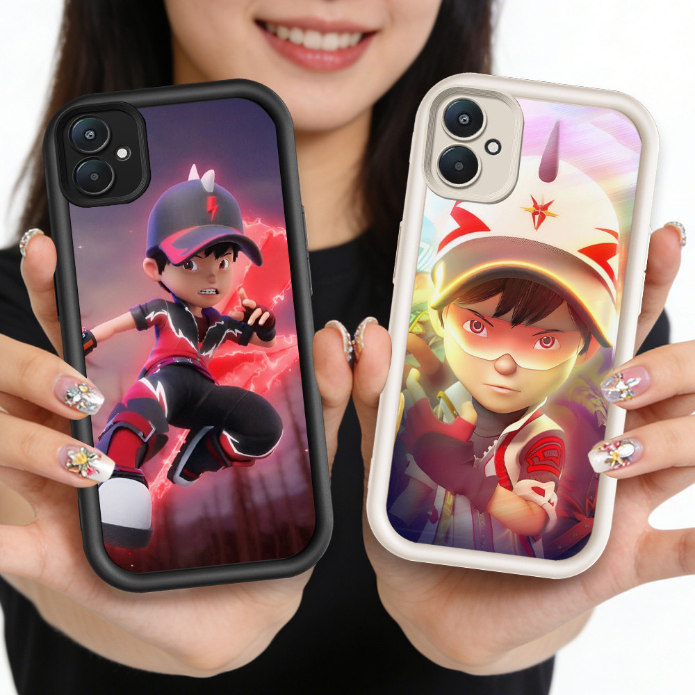 HP O-9 B_Boboiboy เคสโทรศัพท์ซิลิโคนสําหรับ Xiaomi Redmi หมายเหตุ 13C A2 6A 9A 7 K60 9T A1 Ultra Pro