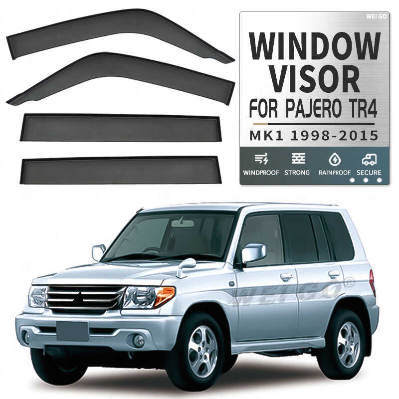 เหมาะสําหรับ Mitsubishi Mitsubishi Pajero TR4 กระจกบังแดด Pajero TR4 Rain Block