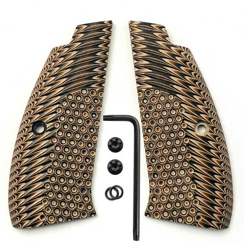 CZ75 Grips G10 Grips for CZ 75 Full Size, SP-01 Series, Shadow Target, 75B BD, Gun Grips Screws Inc