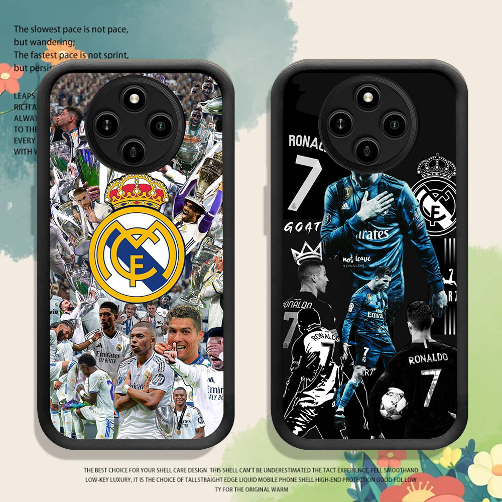 ปลอกกันกระแทกสําหรับ Xiaomi Redmi Note 12 11 13 Pro Plus 5G FB-9 CR7 Real Madrid