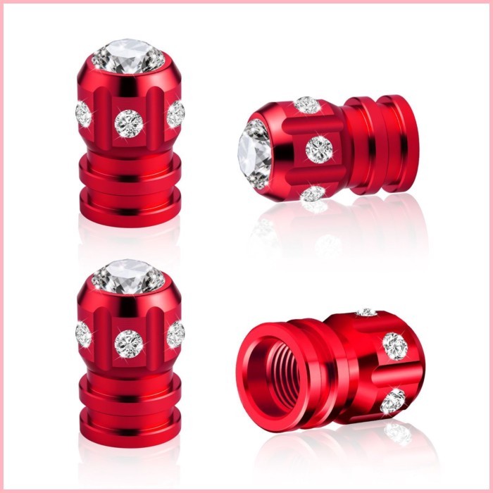 General Motors ยาง Luminous Valve Cap แฟลชวาล์ว Cap Valve Core Cap จักรยานรถจักรยานยนต์ไฟฟ้า