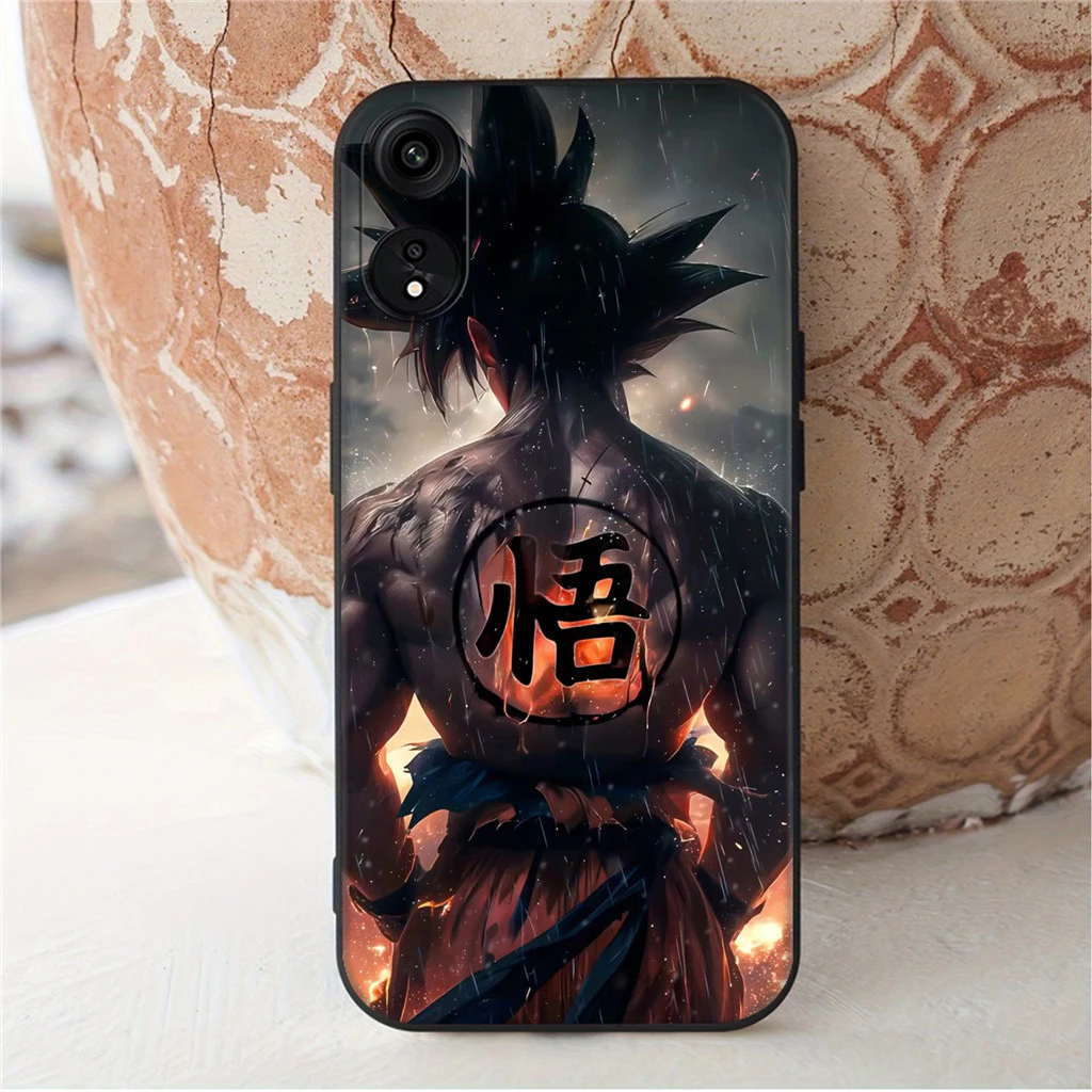 เคสการ์ตูนสีดำ สำหรับ OPPO A1 A98 F23 A3S A5 A3X A3 Pro A9 A5S A7 A8 A31 A12 12S A12E A15 A15S A16 A16S A7K thumbnail 5
