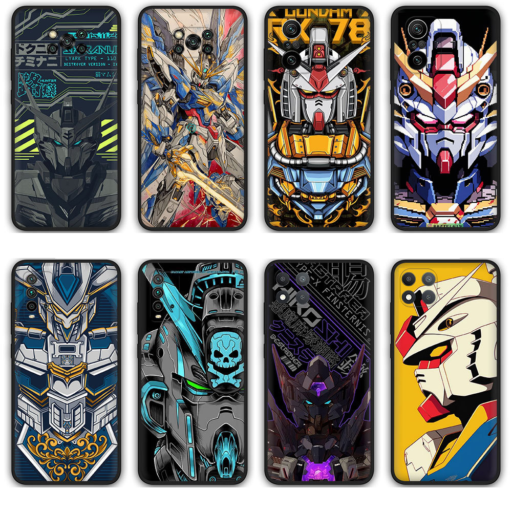 เคสโทรศัพท์สําหรับOPPO A92 A92S A72 A52 A93 A94 A95 A96 A74 F17 Pro E018 Gundamซิลิโคนนุ่มกรณี