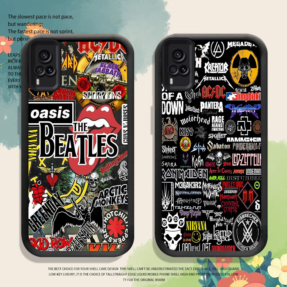 HP เคสโทรศัพท์สําหรับ VIVO Y200 Y35 V30E Z1 Y19S V40 Y28 2024 Pro Lite 5G FB-43 ROCK Rock Rock