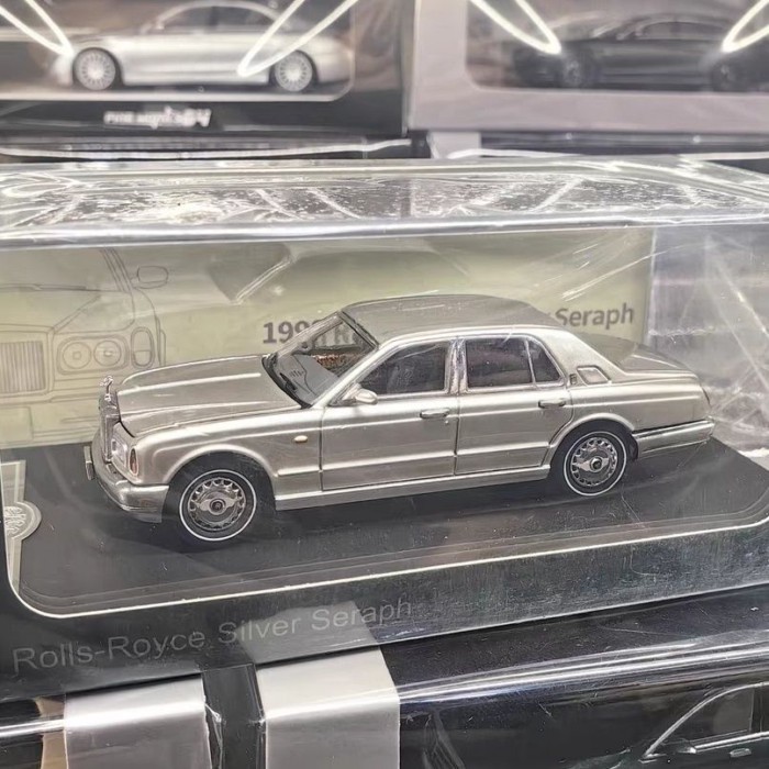 GFCC 1/64 Rolls Royce 1998 Rolls Royce รถโลหะผสมรุ่นฝาครอบด้านหน้าเปิด