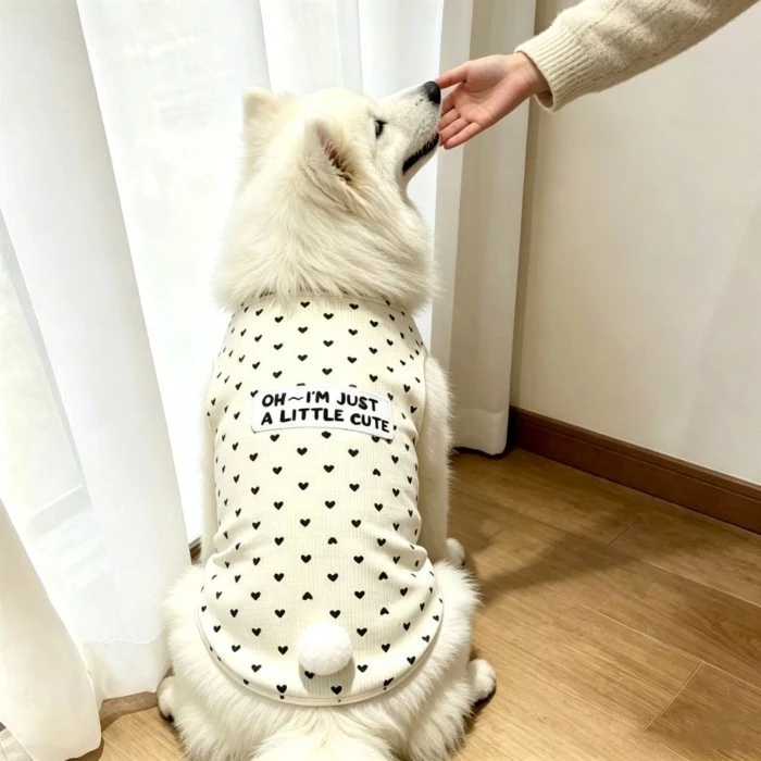 [คลังสินค้าพร้อม ข้อเสนอพิเศษ] เสื้อผ้าสัตว์เลี้ยงฤดูร้อนเสื้อกั๊กสุนัขใหญ่น่ารัก