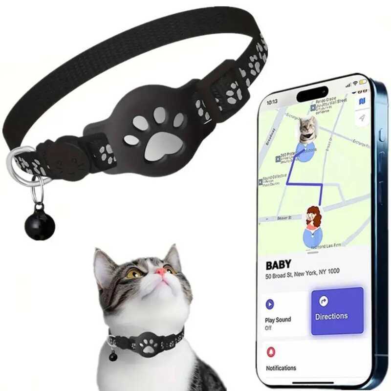 C Cat GPS Tracker Collar Reflective Pet Loion Device Anti-Lost Kitten Finder Waterproof Tracking Ac