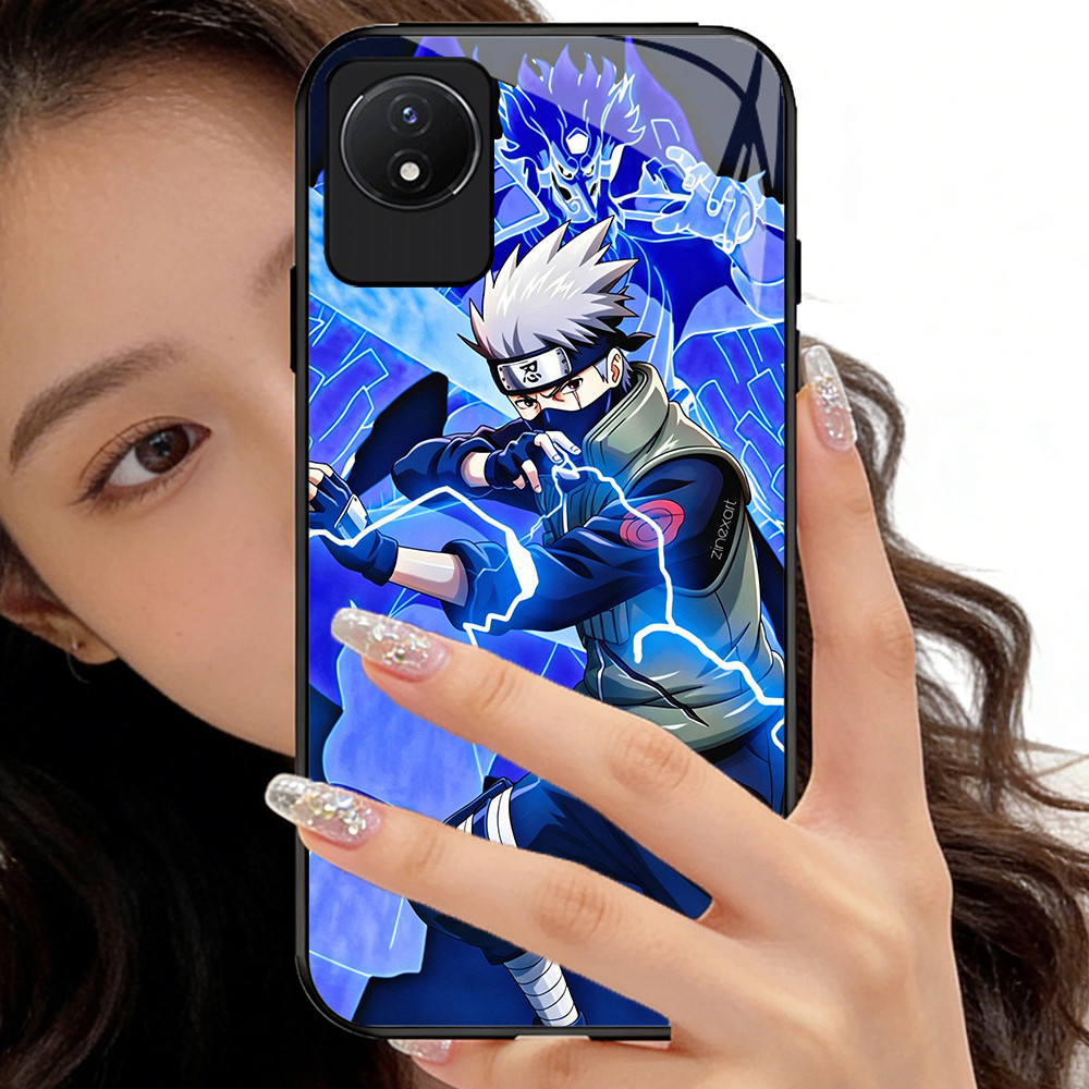 O-26 Kakashi กระจกนิรภัยเคสโทรศัพท์ VIVO Y02T V17 Y81i Y66 V19 Y67 Y81 V5 Y02 Y02A Y81S Pro Lite