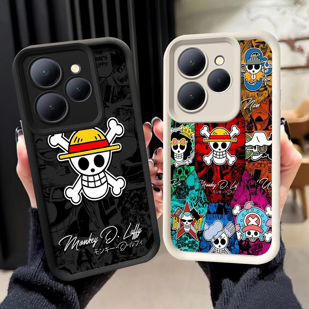 N-29 One Piece Logo Soft Casing สําหรับ Infinix Smart 9 HD HOT 30 30i 40 40i 8 Pro Play