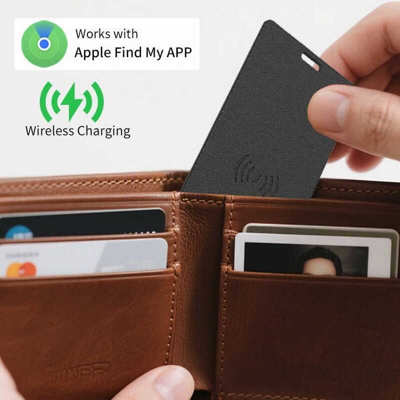 C Thin GPS Loor Card Anti Loss GPS Tracking Smart Mini Tag Bluetooth Wireless Charge For Find My AP