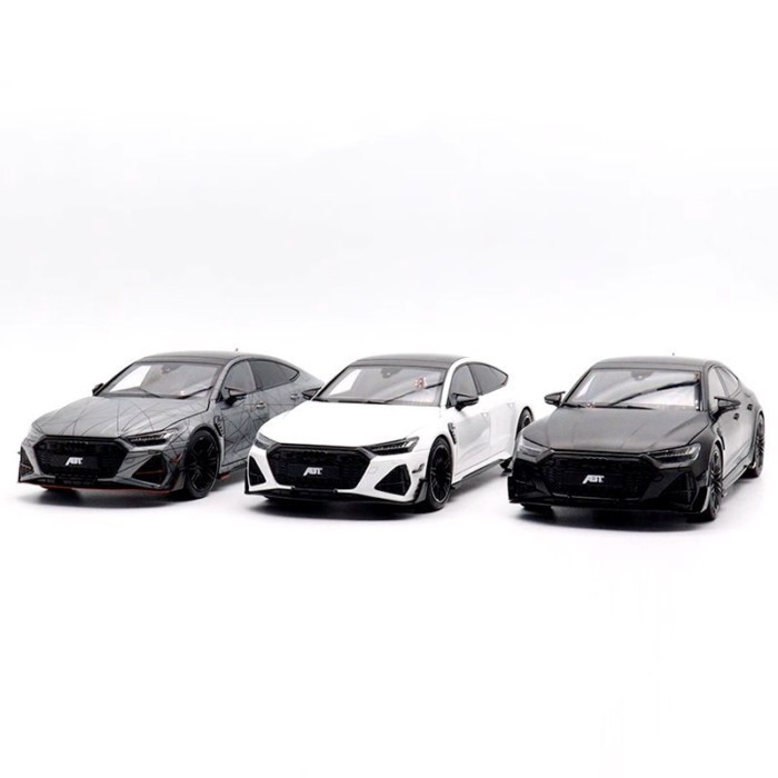 KengFai Qihui 1: 18 Audi Audi RS7 ABT ดัดแปลง C8 โมเดลรถโลหะผสม Sportback