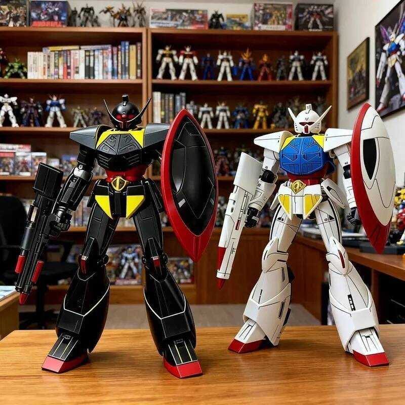 C Mech Warrior Turn A HG 1/144 Assembly Model Kit Action Figure Two-Color Collectible Boys Puzzle T