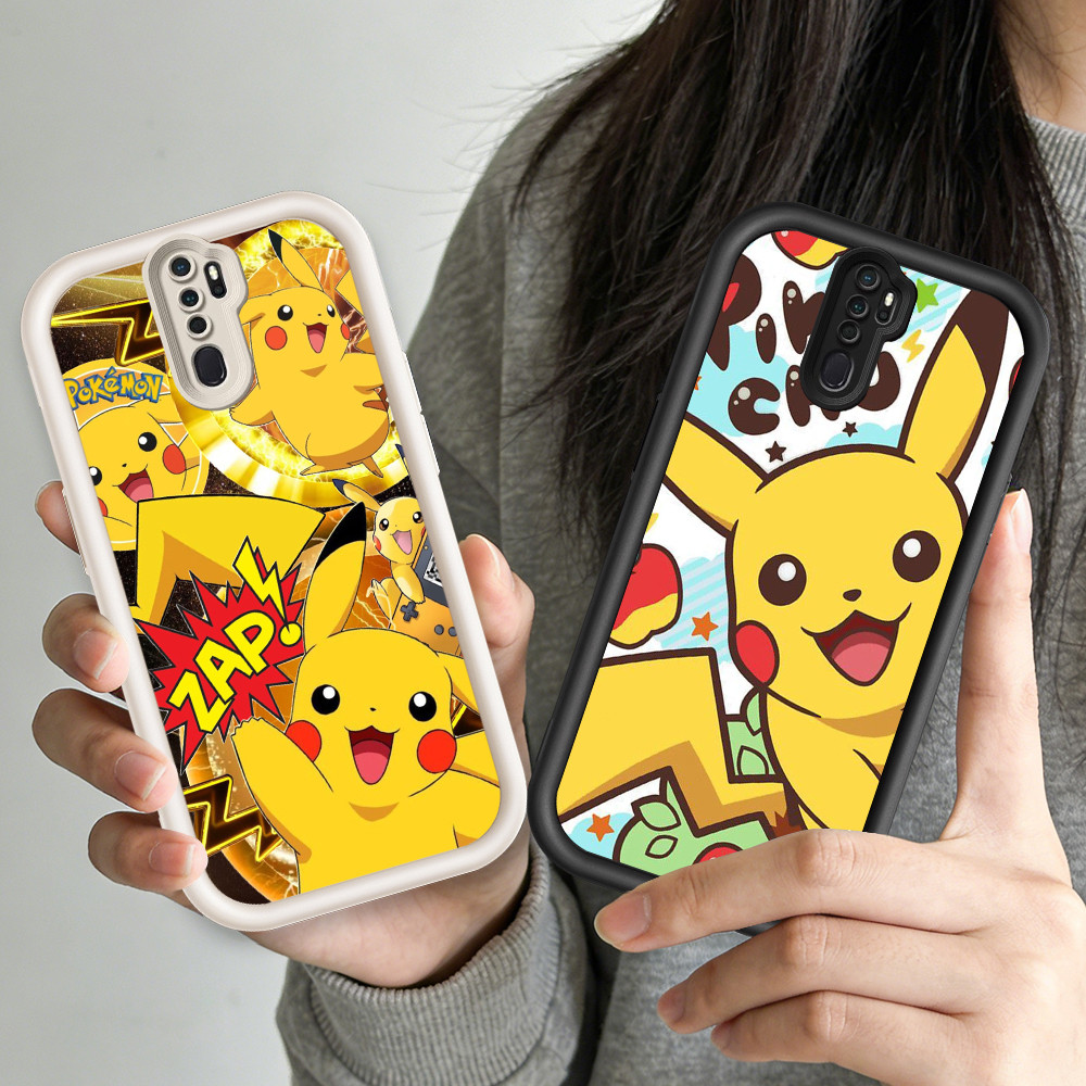 HP O-34 Pikachu เคสโทรศัพท์ซิลิโคนสําหรับ OPPO Reno 2F 2Z F11 A9 8T A5 2020 Pro 5G